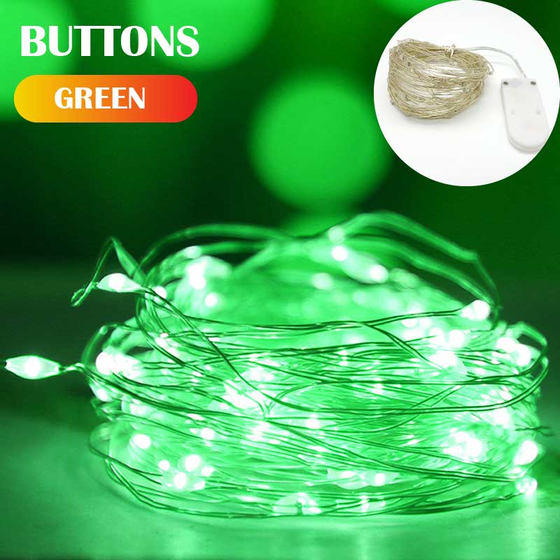 5M 10M 20M Fairy Light New Year LED Christmas Light Waterproof Copper Wire String Light for Wedding Garland Party Curtain Light