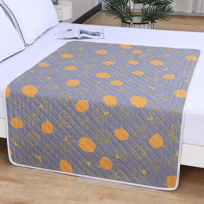 Washable Leakproof Incontinence Pad - Four-Layer, Large Size for Elderly, Hospital, or Dorm Use