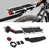 Aluminum Alloy Mountain Road Bicycle Rear Seat Luggage Shelf with Fender Accessory