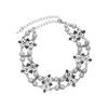 Spice Girl Y2K Sweet Cool Crystal Pearl Necklace Niche Light Luxury Design High Sense Choker Neck Chain Collarbone Chain Female