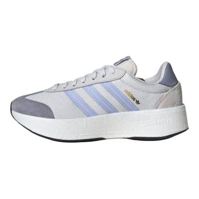 Originals City Rnr Bequeme Einfache Rutschfeste Verschleißfeste Low-Top Freizeitschuhe Damen Sneaker Grau JQ5149