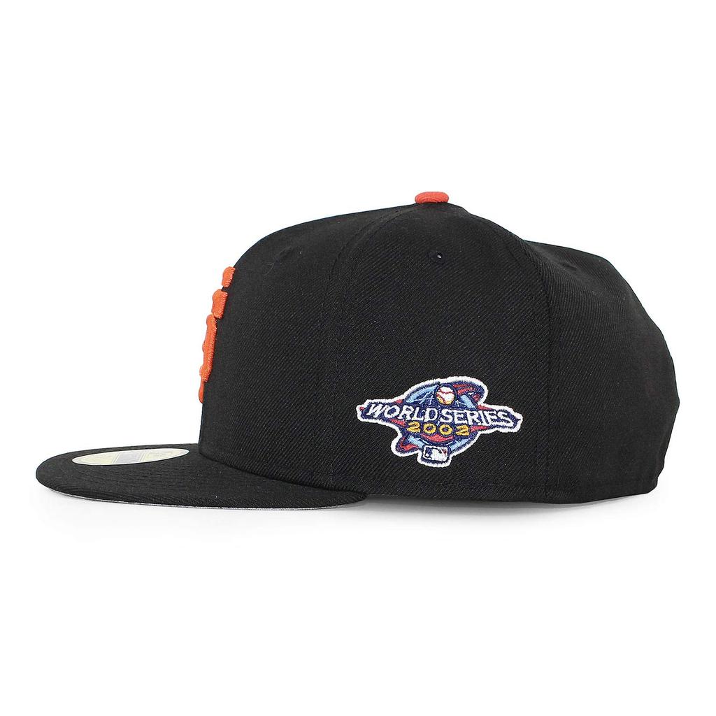 [New Era] 59FIFTY San Francisco Giants [MLB 2002 WORLD SERIES GAME FITTED CAP] SAN FRANCISCO GIANTS Hat World Series (8 (approx. 63.5cm)) [Used]