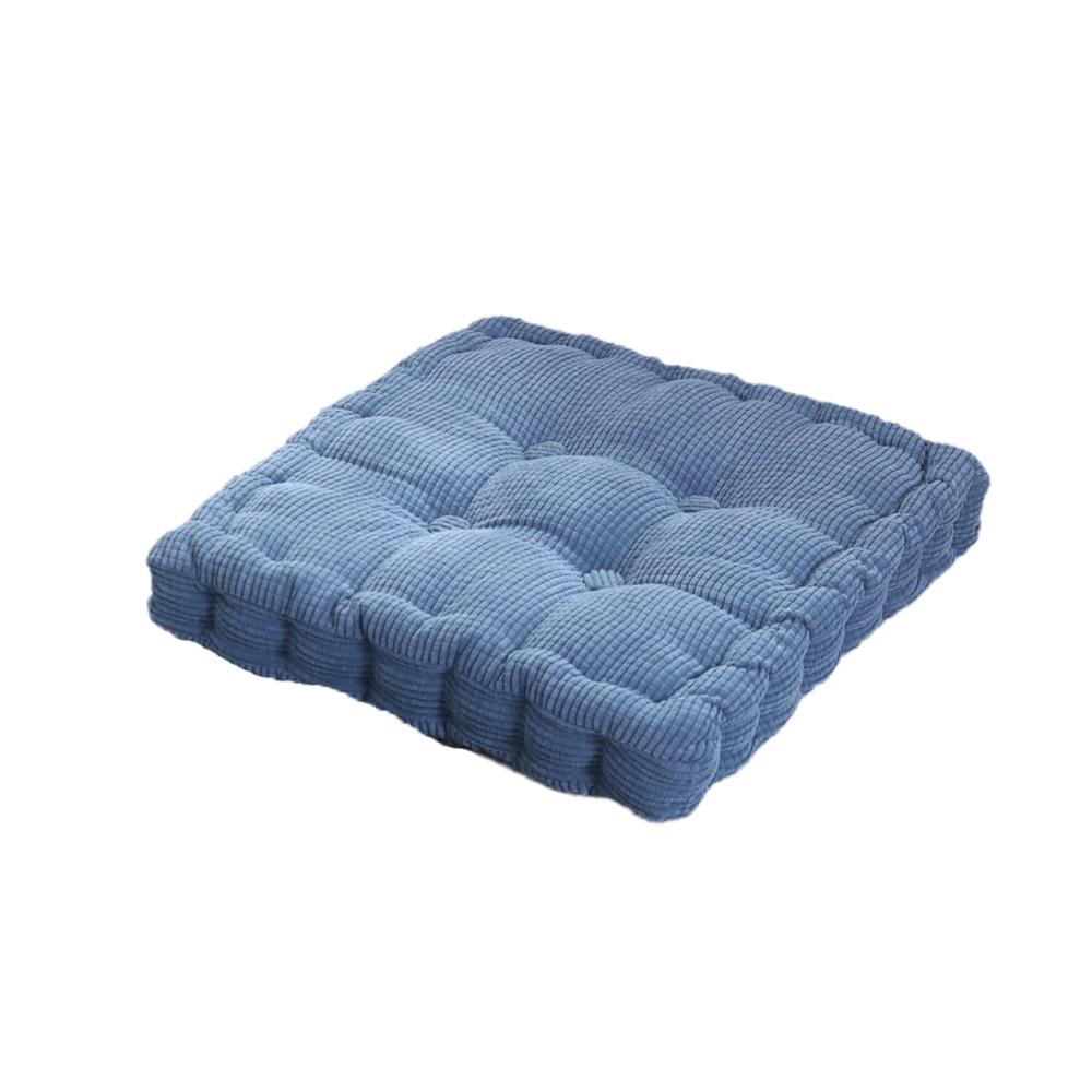 Solid Color Tufted Seat Cushion Thickened Sofa Cushion Durable Chair Mat  Office