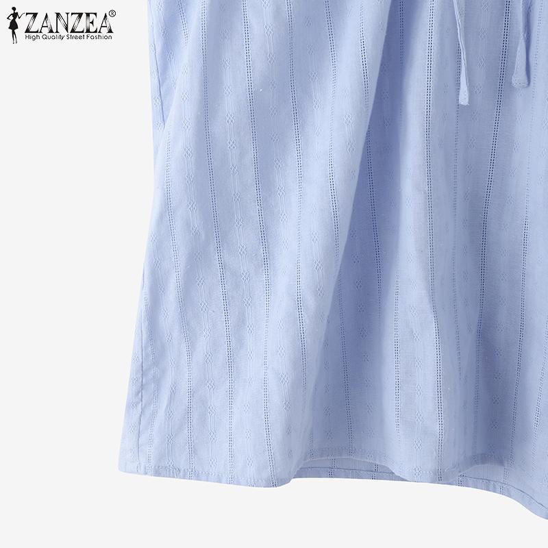 ZANZEA Women Casual Round Neck Summer Sleeveless Tank Tops