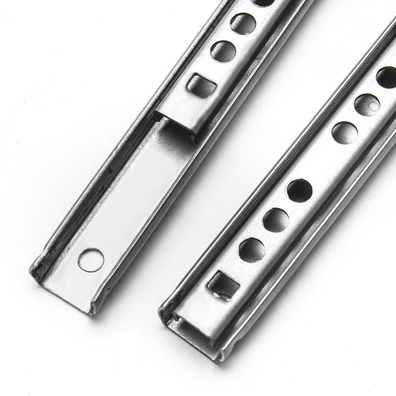 "Gift Box 17" Dual Ball Bearing Slide Rail for Narrow Two-Section Drawers
