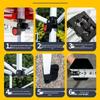 Durable & Weighted Telescopic Folding Tent Umbrella: Rain Shelter with Sun Protection for Outdoor Events.