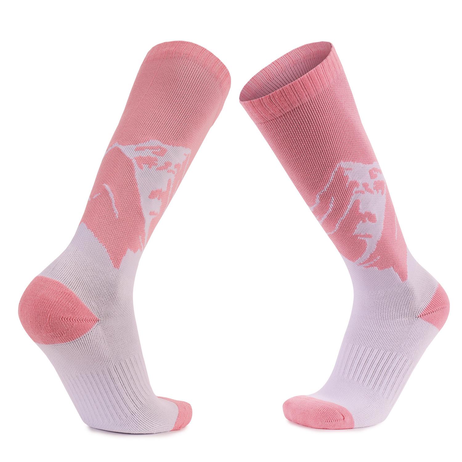 

Unisex Winter Ski Socks - Long, Warm, Towel Bottom for Outdoor Sports, Snow Hiking & Mountaineering Men s M 39-42