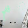Glow In The Dark PVC DIY Stickers Luminous Kids Bedroom Nursery Ceiling Wall