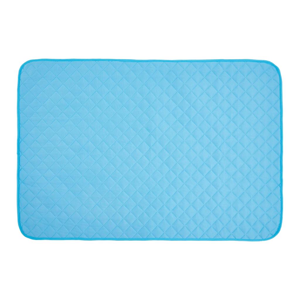 Washable Dog Cooling Mat Ice Silk Pet Self Cooling Pad Blanket for Indoor & Outdoor Car Seats Materials Safe, Easy Carry
