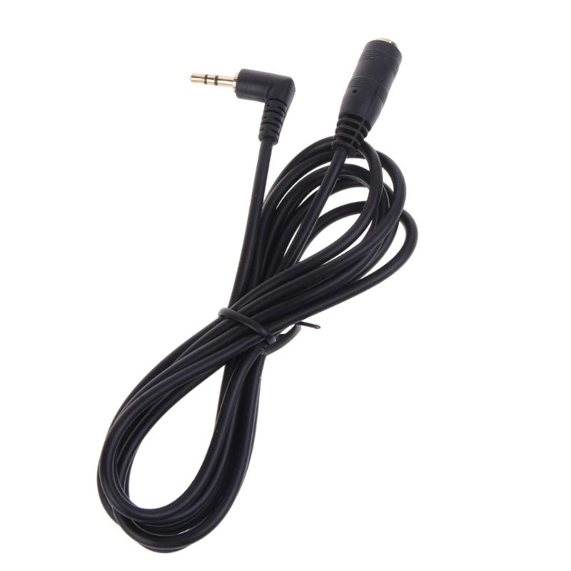 2,5mm AUX-Kabel Klinke Stecker auf Buchse Audiokabel 2,5mm Lautsprecherkabel für Kopfhörer Audio Ersatzkabel Adapter