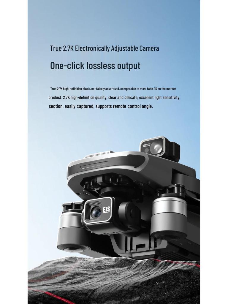 S155 Drone: GPS, HD Aerial Photography, 5G Image Transmission, 360° Obstacle Avoidance, 3-Axis Gimbal Remote Control Aircraft.