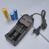 2 Slot USB Battery Charger 18650 Batteries Charging Case Portable For 26650/21700/18650/18500/16340/14500 Batteries