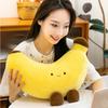 Cartoon Kawaii Banana Plush Toys Doll Cute Soft Stuffed Fruit Banana Plush Pillow For Girlfriend'S Birthday Gift Dolls With Feet