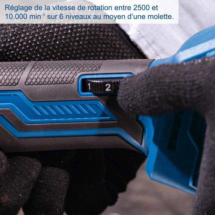 Meuleuse d'angle sans fil C-AG125-X - SET L