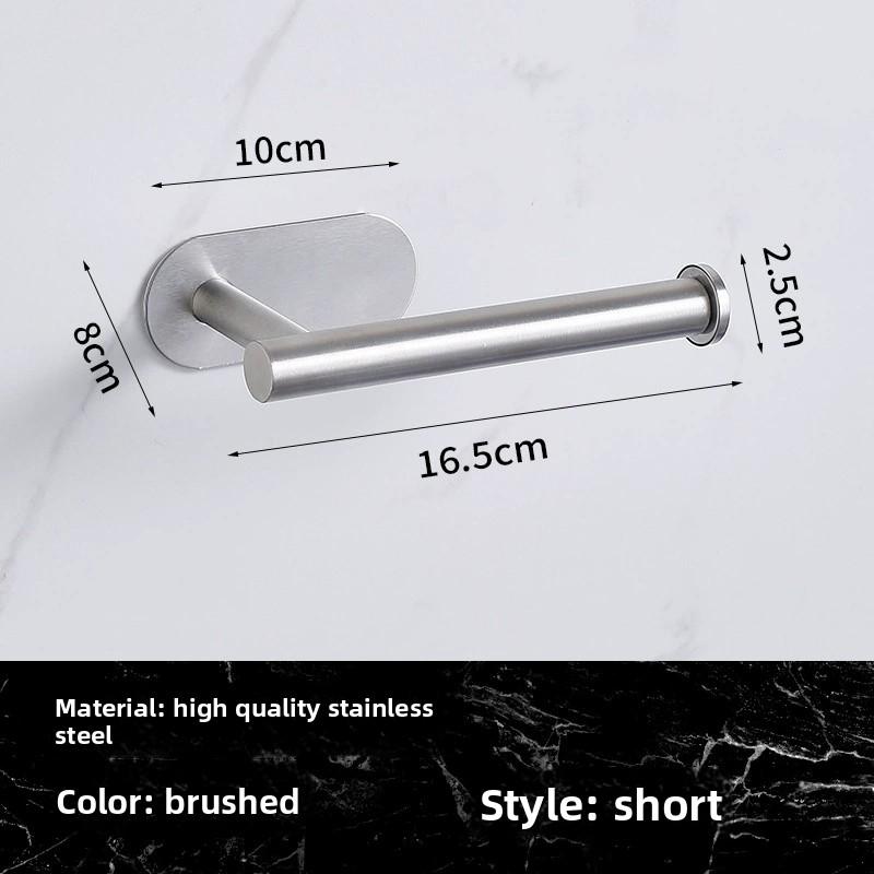 

Настенный держатель для туалетной бумаги из нержавеющей стали, подставка для салфеток, держатель для кухонного рулона, вешалка для полотенец в ванной, подвесной органайзер