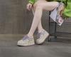 White Sneakers Women All MatchSpring Autumn New 6cm Thick Sole Fashion Sport Casual Shoes Slimming Leg Lengthening Footwear