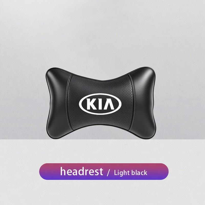 Car Headrest Auto Breathable Seat Neck Pillow Accessories For KIA EV6 Stinger RIO Sorento Picanto Ceed Borrego Syros K4 K5 K8 K9
