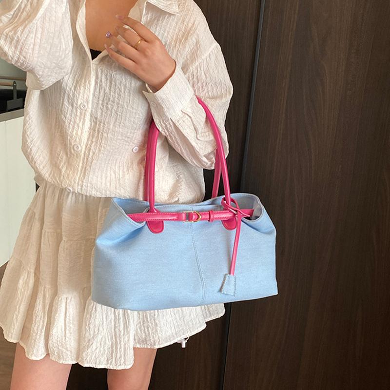 High Quality Fashionable Versatile Commuting Handbag Simple Casual Large Capacity Armpit Shoulder Bag for Women CLE