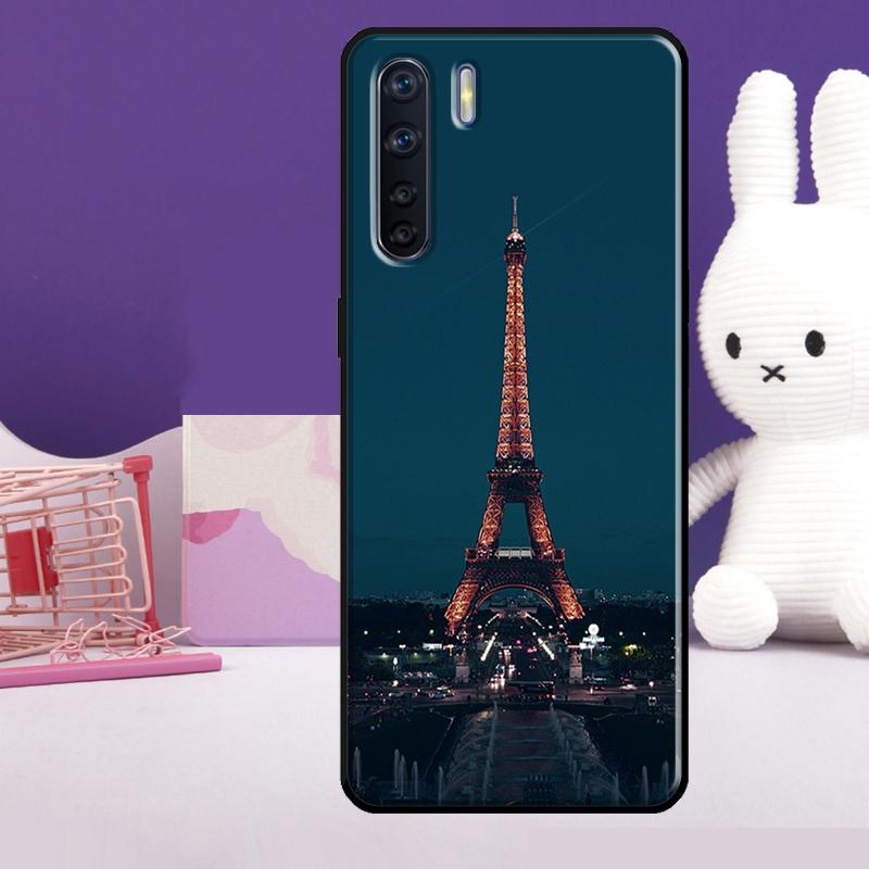 Paris Eiffel Tower France Case For Oppo A60 A80 A40 A77 A57 A17 A74 A54 A94 A78 A98 A18 A38 A58 A96 A76 A16 A15 A5 Pro