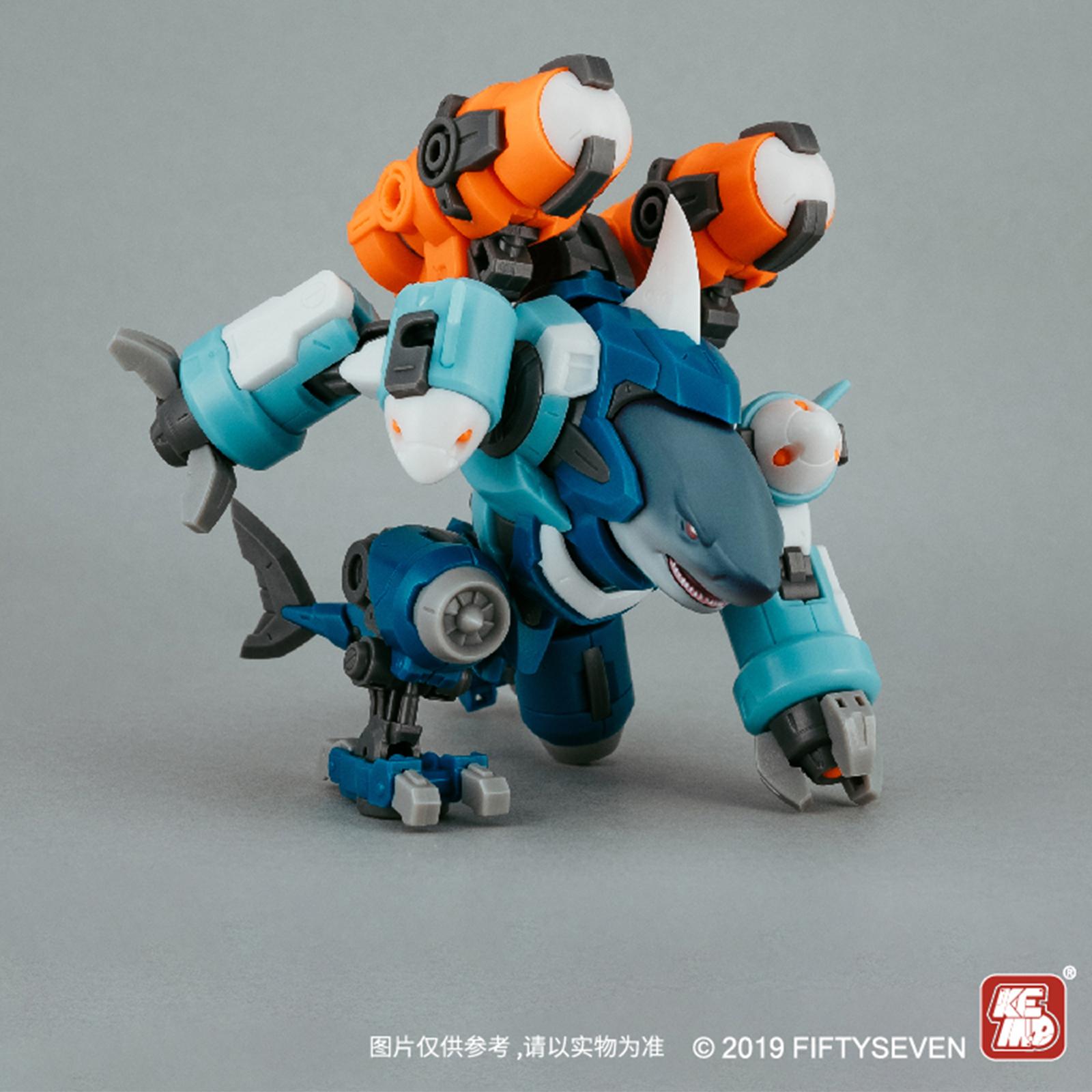 

FIFTYSEVEN Номер 57 №57 Охотник на людей DEEPSEA RIPPER 1/24 Фигурки Кукла Броня Команда Охотников Команда Акул Детская Игрушка Подарки