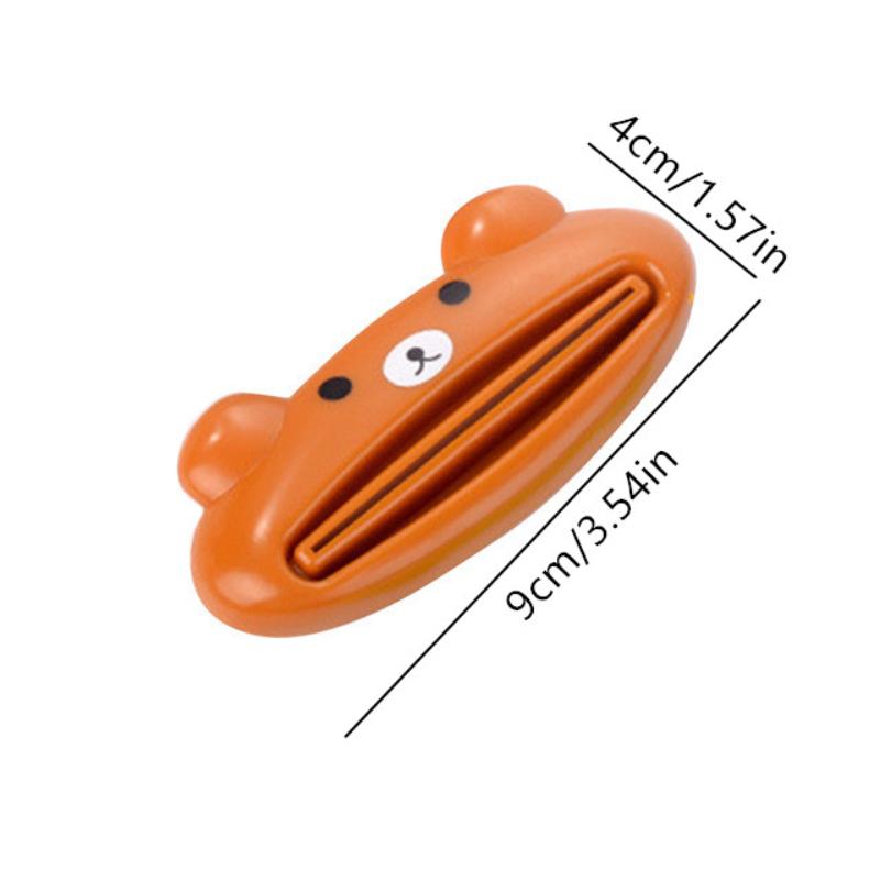 1PC Creative cartoon animal shaped toothpaste squeezer