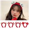 Chinese Style Snake Year Hairband Plush Cartoon Headband Hair Accessories New Year Hair Hoop  Gift
