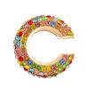 Luxury Sparkling Women's Ear Cuff - No Piercing Needed, Vibrant Colors