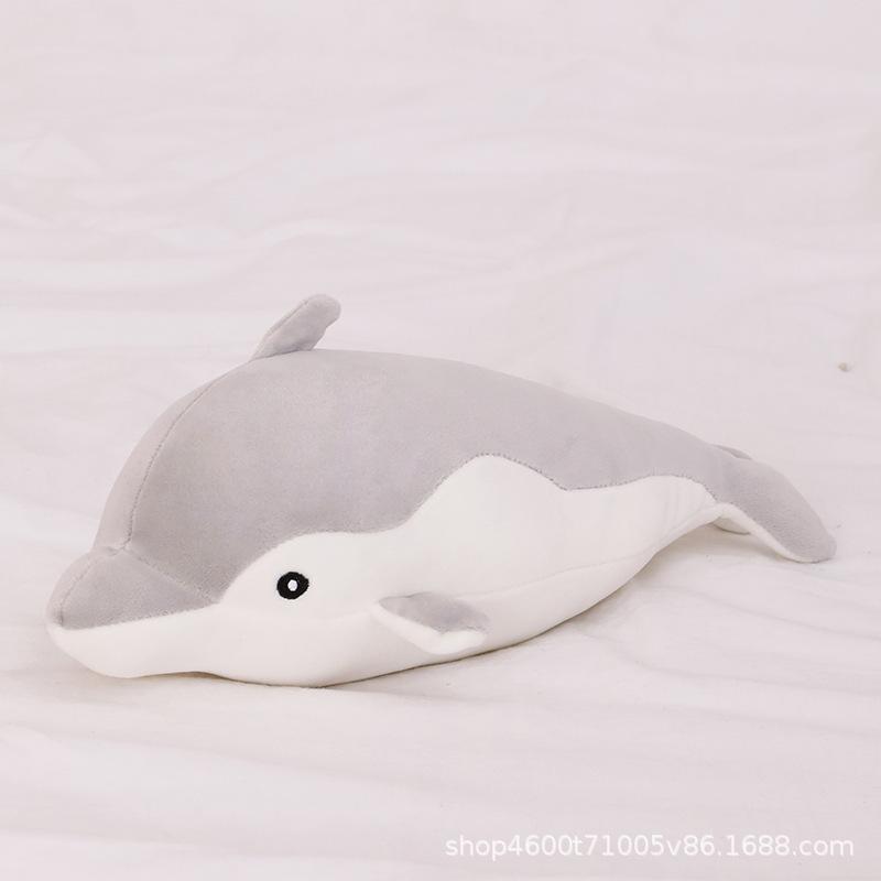 Cute Dolphin Plush Toy Large Doll Pillow Girls Gift Doll Aquarium Event Gift