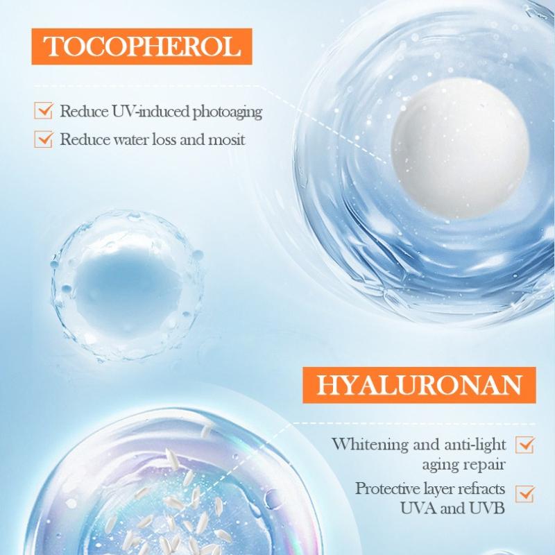 Bleekende zonnebrandcrème 0,34 g * 25 stuks Hydraterende en lichte isolerende zonnebrandcrème fabrikant