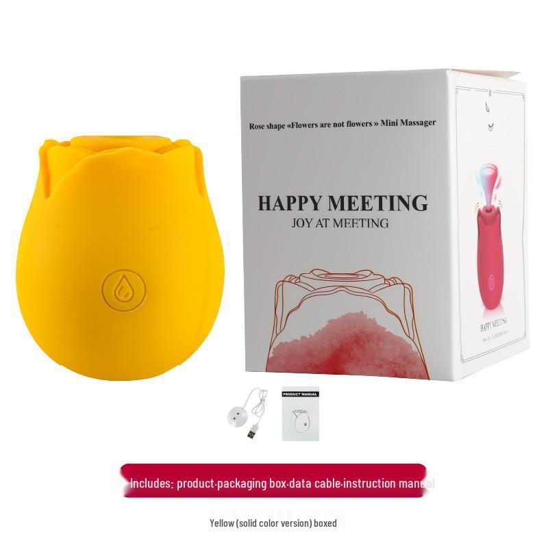 Xiang Jian Huan Rose Flower Vibrating Masturbator for Women - Multi-Frequency Vibrator for Adult Use, In Stock