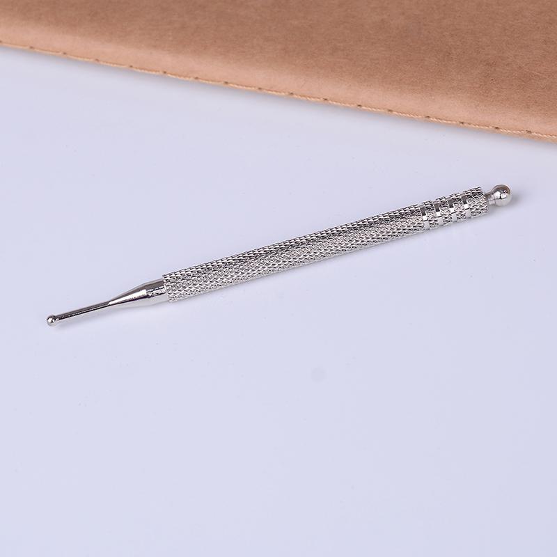 1Pc Silver Ear Acupuncture Probe Massage Auricle Ear Pressure Health Care Tool for Natural Wellness