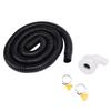 Boat Bilge Installation Kit Efficient Marine Bilge Drainage System with Flexible Thicken Pipe Clamps and Elbow