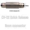 Pneumatic Air Compressor Check Valve Connector for Gas Backflow Prevention