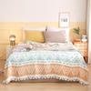 Plaid Blanket for Bed Double Queen King Bedspread Gauze Summer Thin Towel Quilt Coverlet Autumn Winter Sheet Bed Sofa Cover