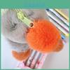 Cartoon Plush Pencil Case With Large Capacity For Students And Creative Storage