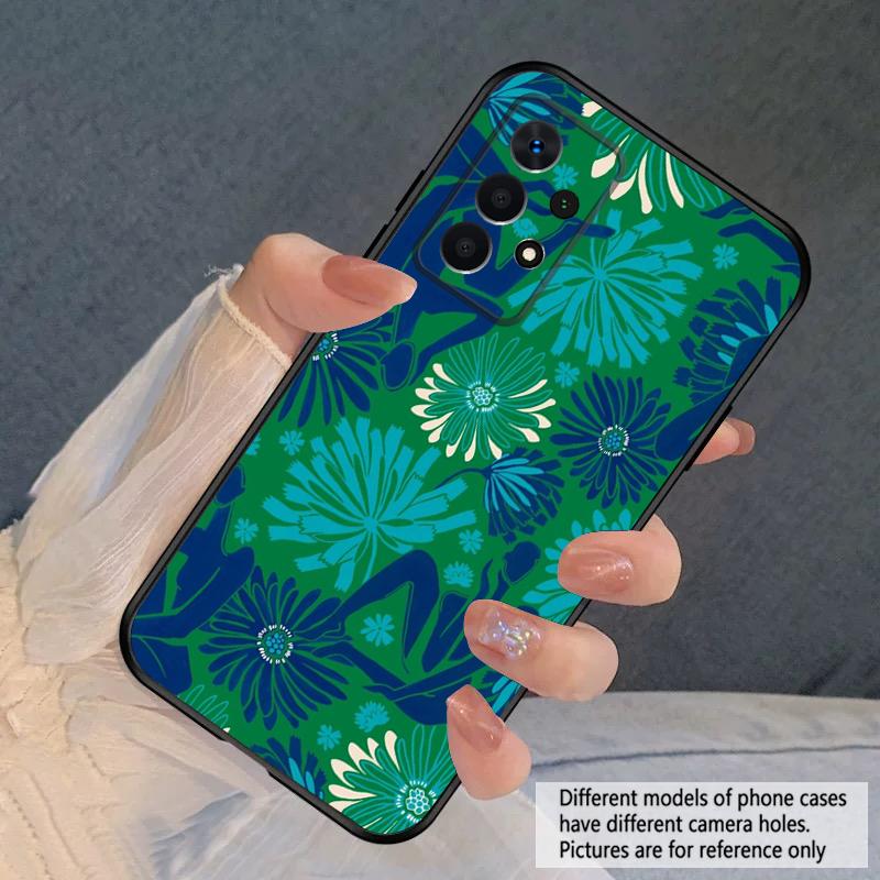 Flowers and Women For Samsung A03 Core A 04 05 06 12 14 15 16 22 23 Galaxy A25 26 4G 34 35 52 53 56 71 73 90 5G soft phone case