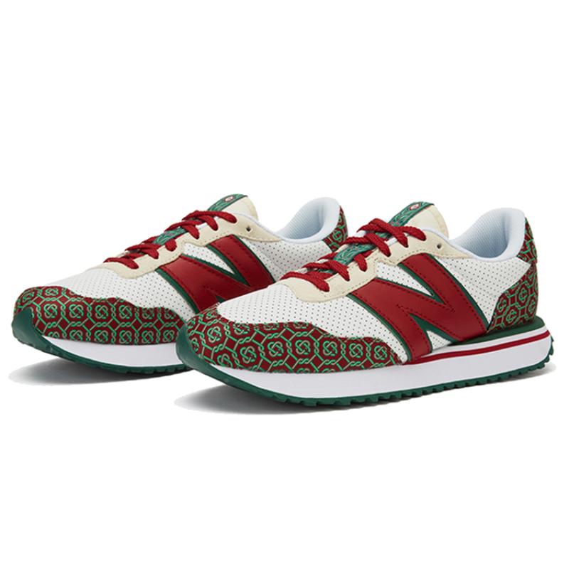 New Balance 237 Casablanca Red Monogram Sneakers MS237CBB