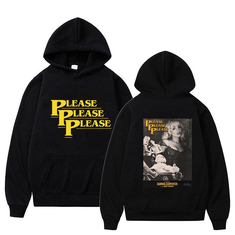 Sabrina Carpenter Hoodie Men Please Please Pleas