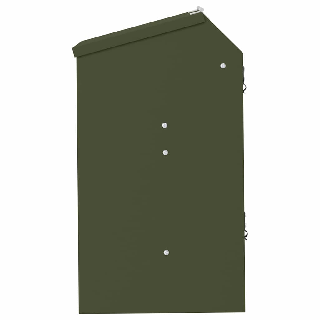 Rabbit Feeder Olive Green 33.5 X 25.5 X 45.5 Cm