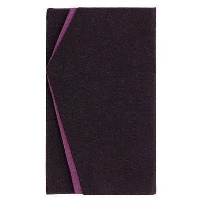 Handmade by Kyoto Artisans: Purple and Black Chirimen Fukusa (Crepe Cloth) for Celebrations and Condolences, Gold Envelope, for Men and Women,