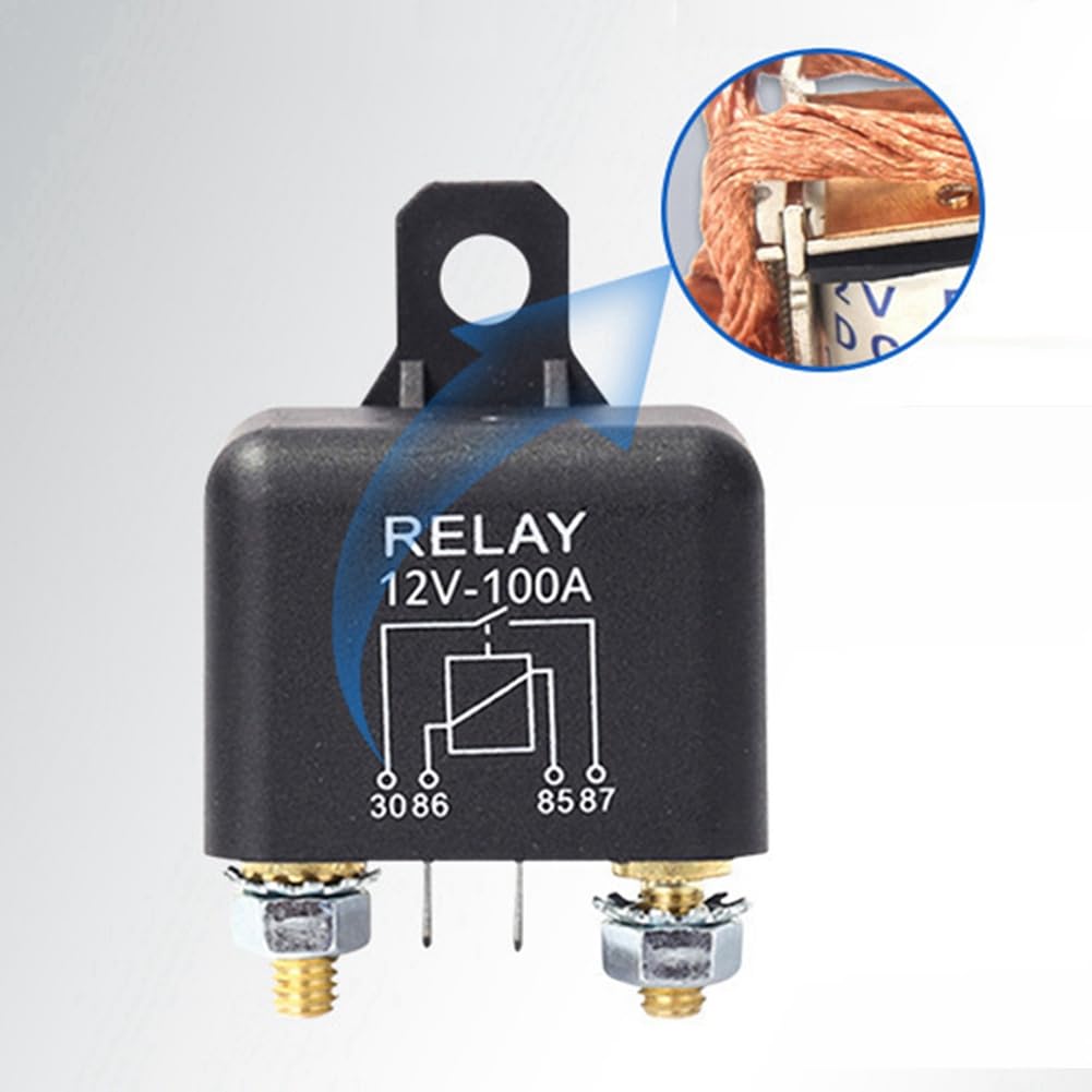 Chaksy 100A Continuous Type Car Relay Replacement Car Relay