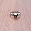 Punk 316L Stainless Steel Silver Color Death Skull Ring For Women Unique Vintage Biker Jewelry Gift