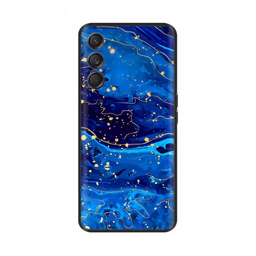 Case For Samsung Galaxy M15 M55 F15 5G Soft Silicone Back Cover For Samsung M15 SM-M156B M556B Phone Protective Shell Cases Para