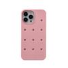 2023 Rubber Phone Case Adhesive Phone Case With Charm Hole Charm Phone Case Design With Charm
