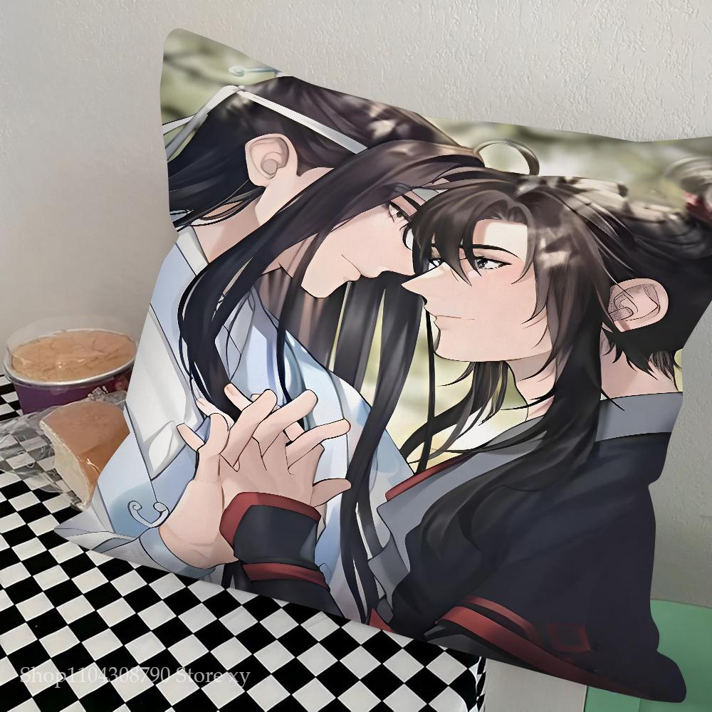 Anime Grandmaster Mo Dao Zu Shi MDZS Pillow Bedroom Sofa Leisure Comfort Cushion Car Living Room Home Decoration