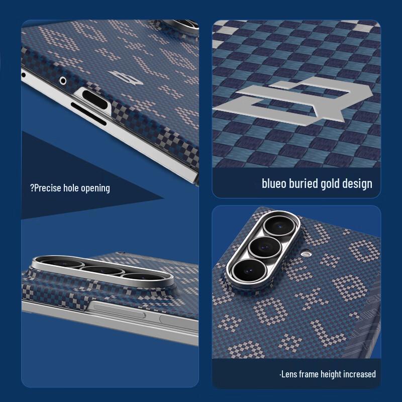 BLUEO Aramid Fiber Magnetic Phone Case for Samsung Z Fold7