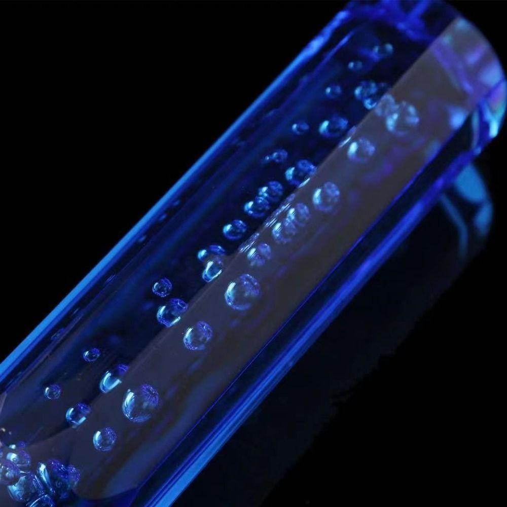 Transparent Bubble Gear Shift Knob Crystal Transparent Manual Shift Knob  Car Accessories
