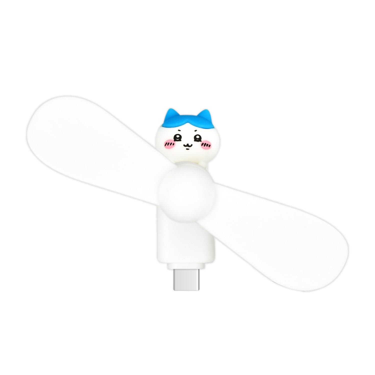 

Gourmandies Chiikawa Mini Cool Fan with Connector Hachiware (USB Type-C) CK-74B