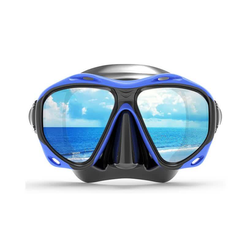 OLOEY Adult Tempered Glass Diving Mask