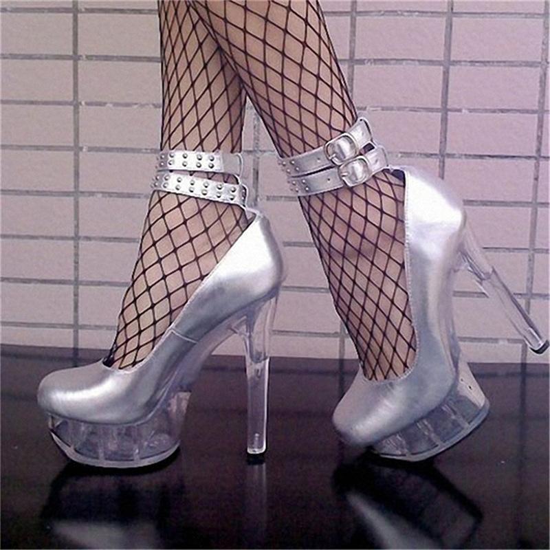 

Туфли на высоком каблуке белого цвета, однотонные, осень 2025, новый продукт, средний размер, высокие каблуки, низкий верх, тонкий каблук, круглая головка 46 серебряный